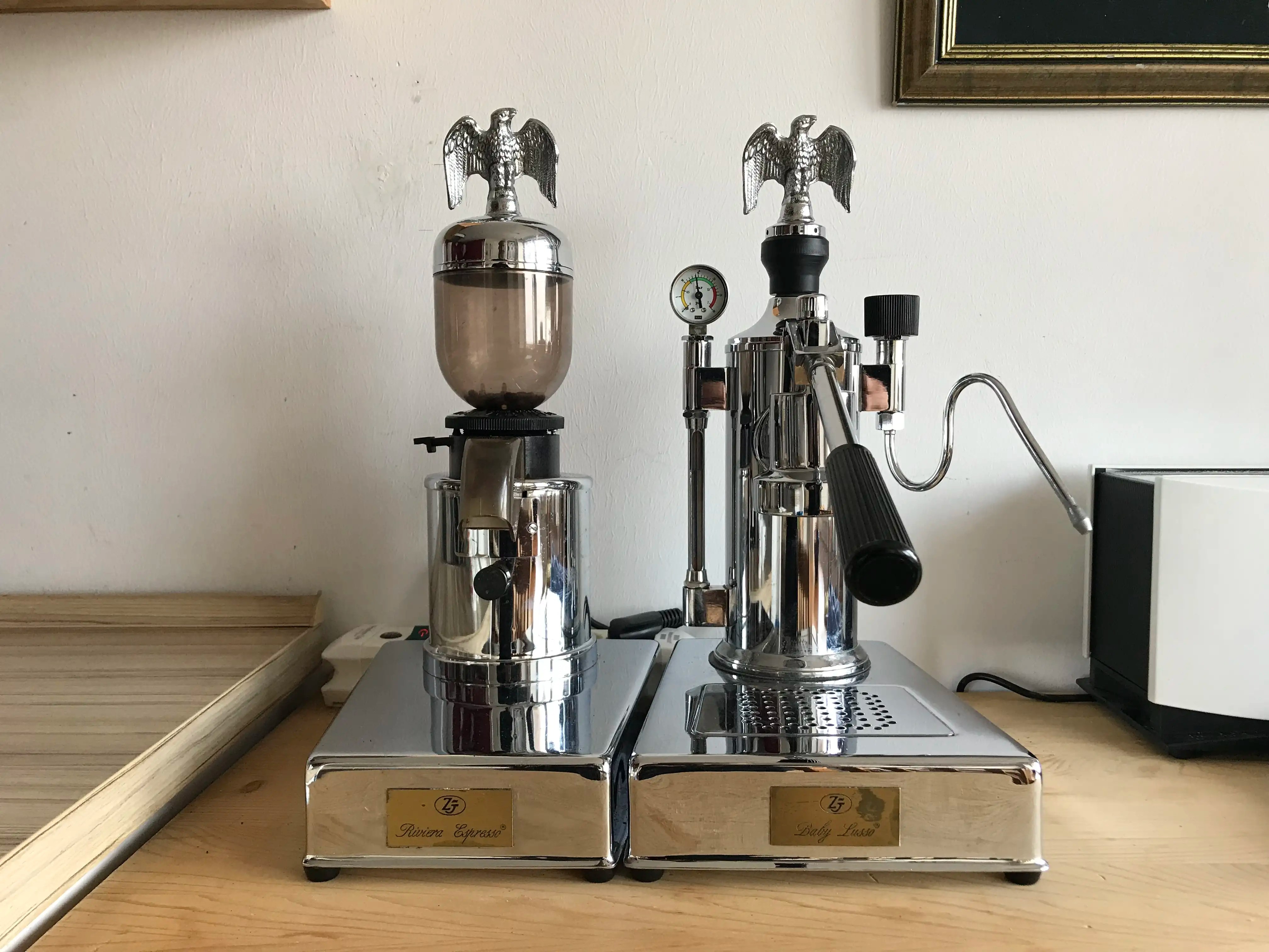 Zacconi Riviera Espresso / Baby Lusso Einige Schwierigkeiten