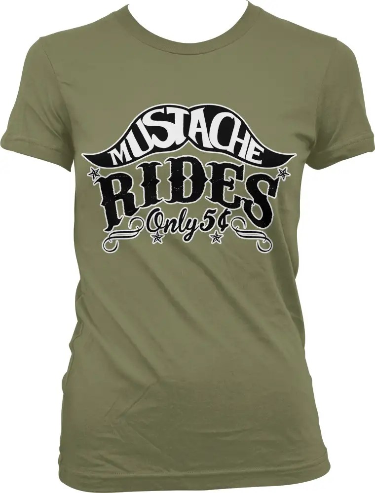 Mustache Rides Only 5cents Adult Rude Funny Sayings