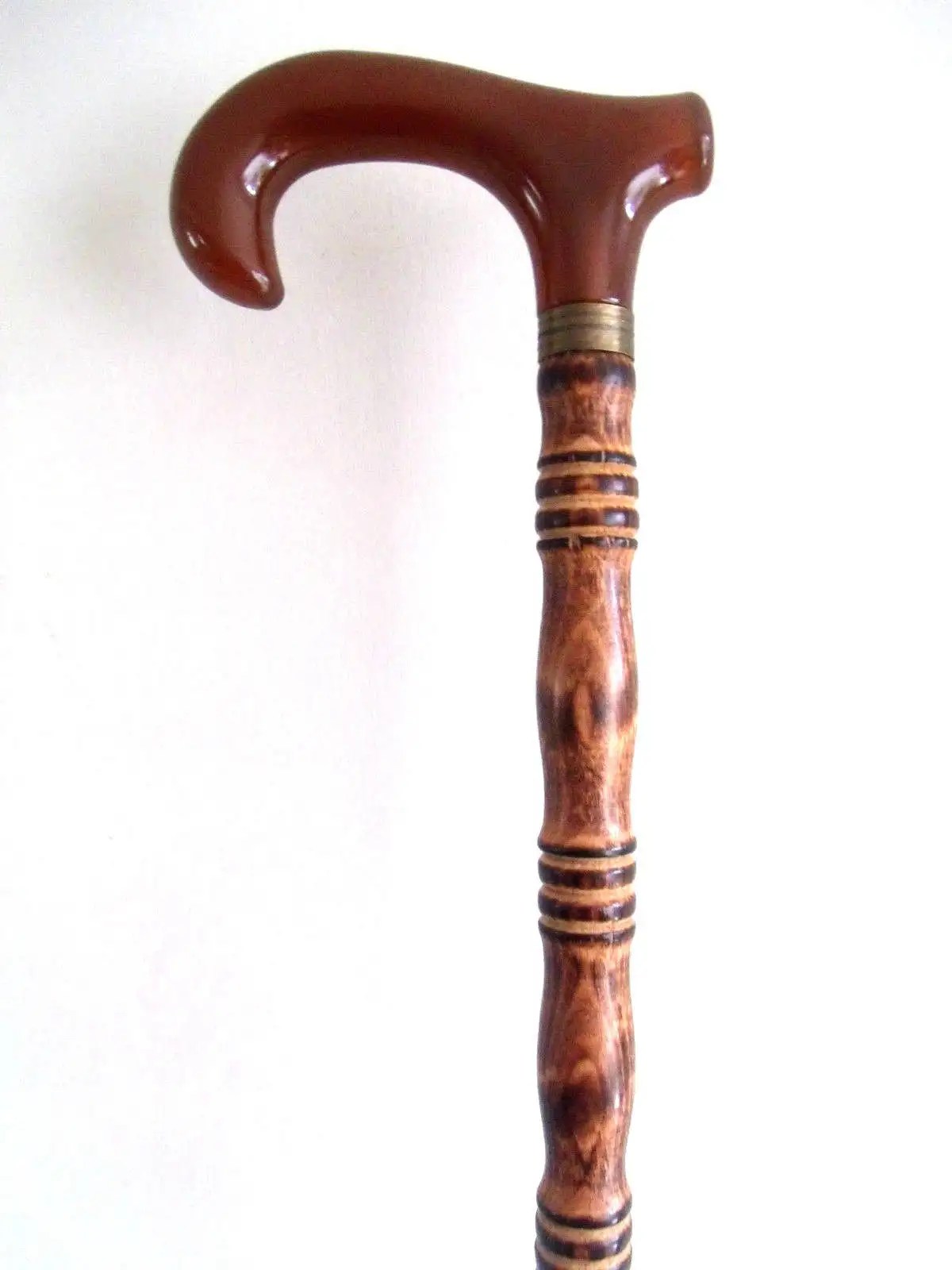 DERBY WALKING STICKS CANES BEECHWOOD SHAFT QUALITY WOODEN CANE WALKING