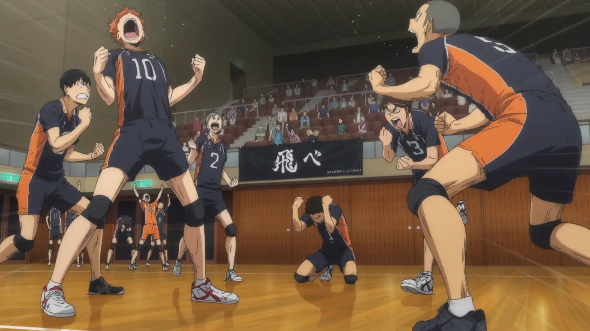 Karasuno Vs Aoba Johsai First Match