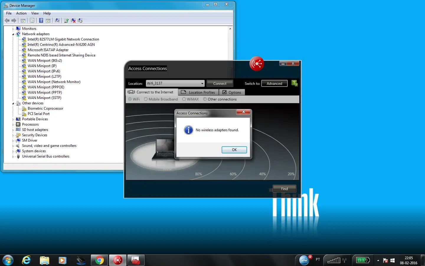Solved T410 Can't connect (Wireless) Lenovo Community