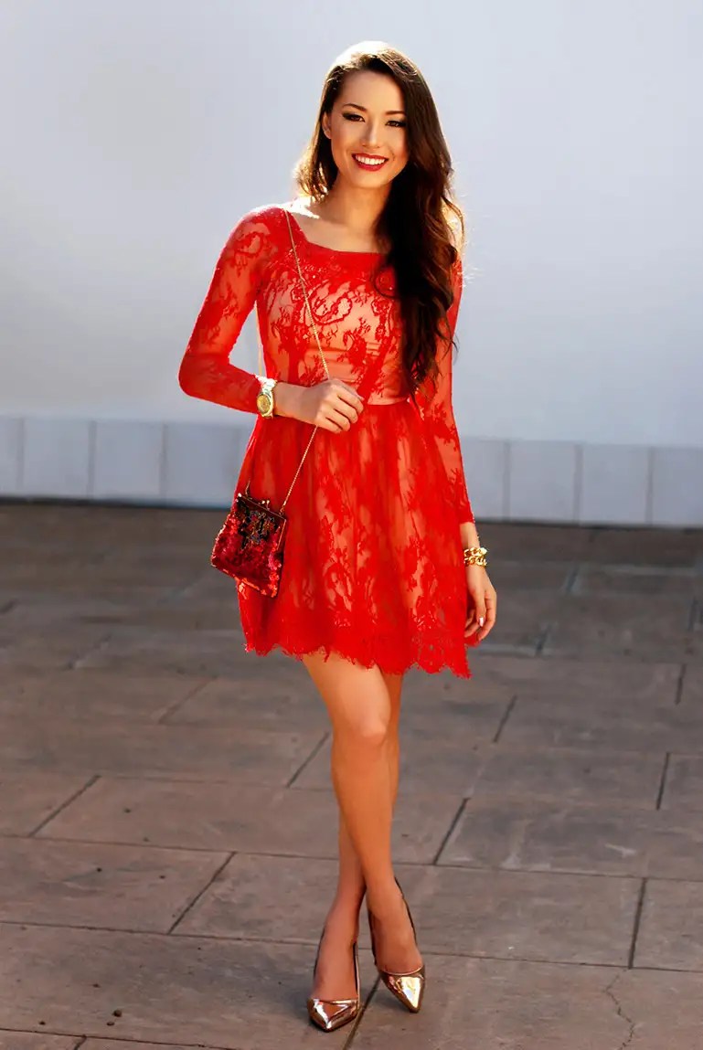 Red Lace Hapa Time