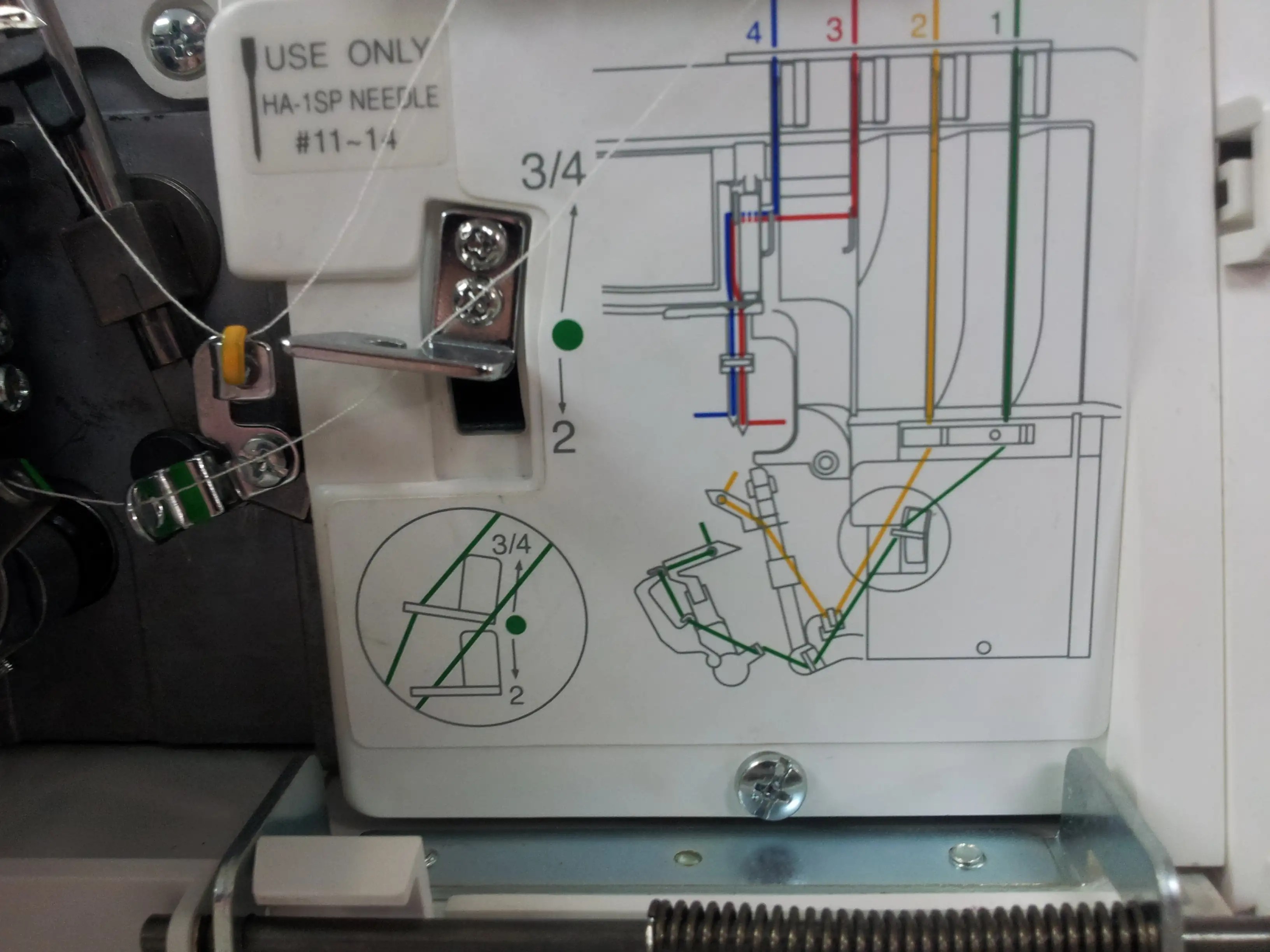 Elna 664 PRO Overlocker NEW Serger Rolled Hem Flatlock Machine