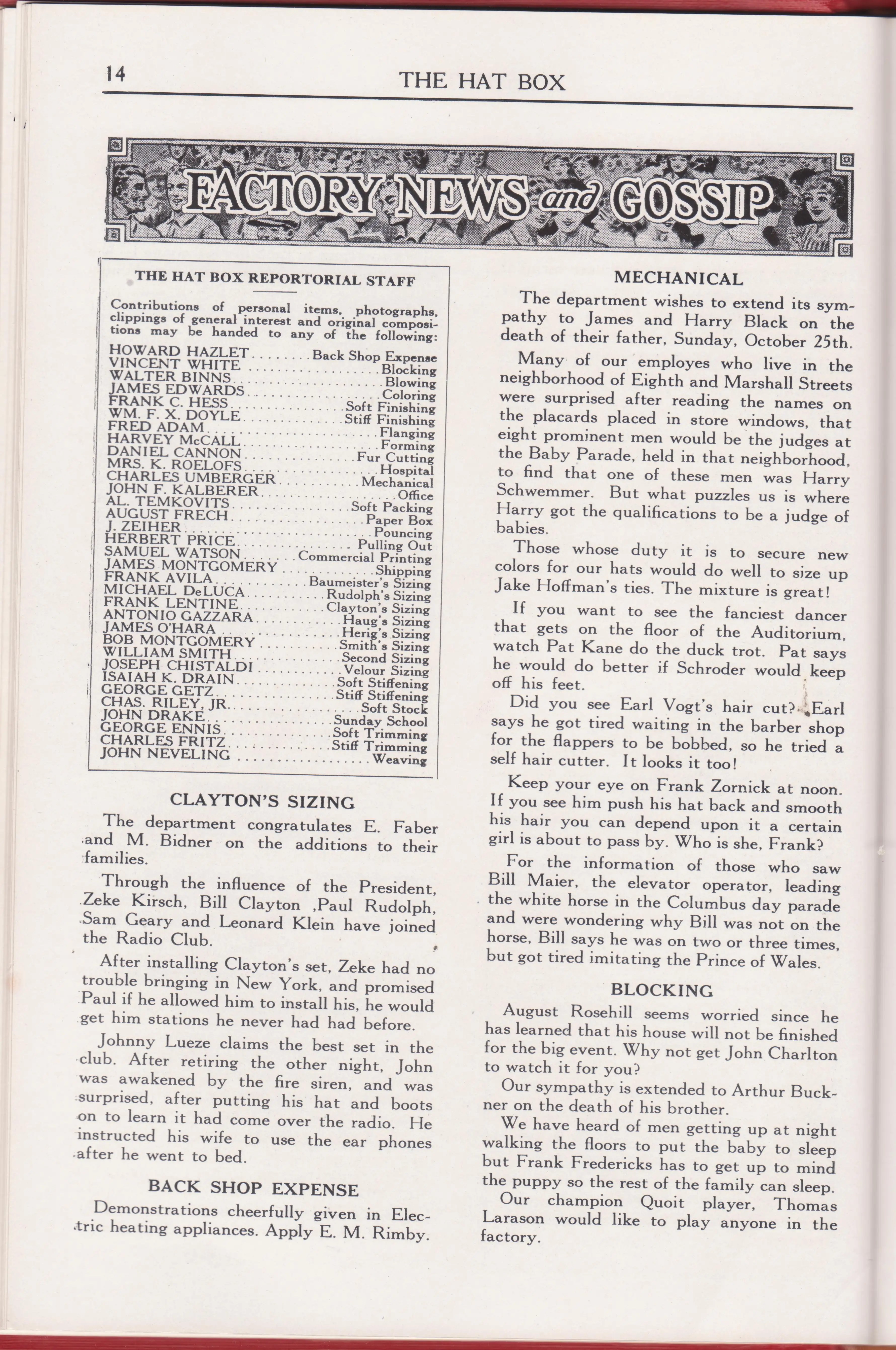 The Hat Box The Fedora Lounge