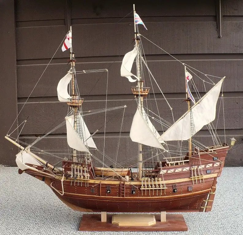 Kit Review Mayflower 1/65 by Constructo Wood ship model kits