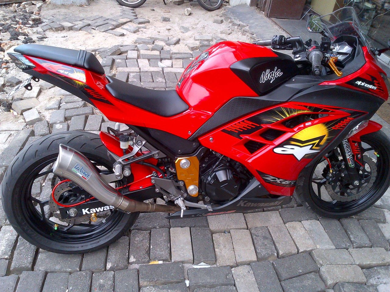 99 Gambar Motor Modifikasi Ninja 250 Fi Terupdate Gubuk