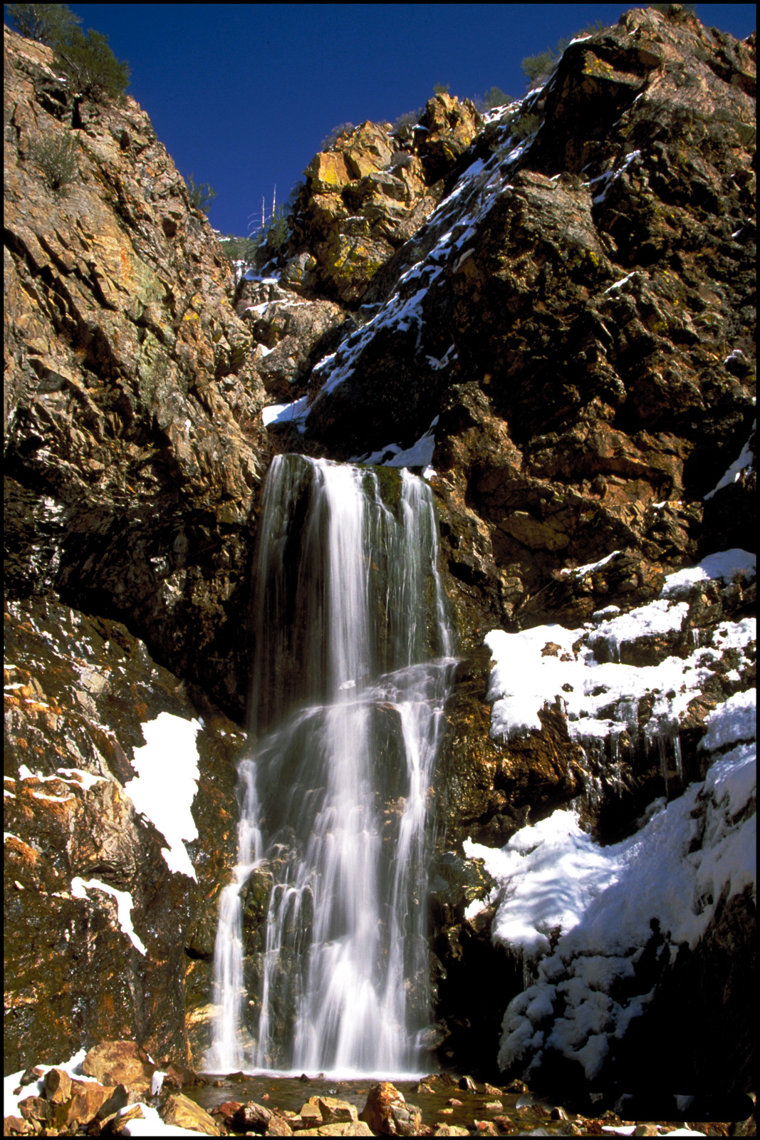 Adams Canyon Upper Falls Images of Utah