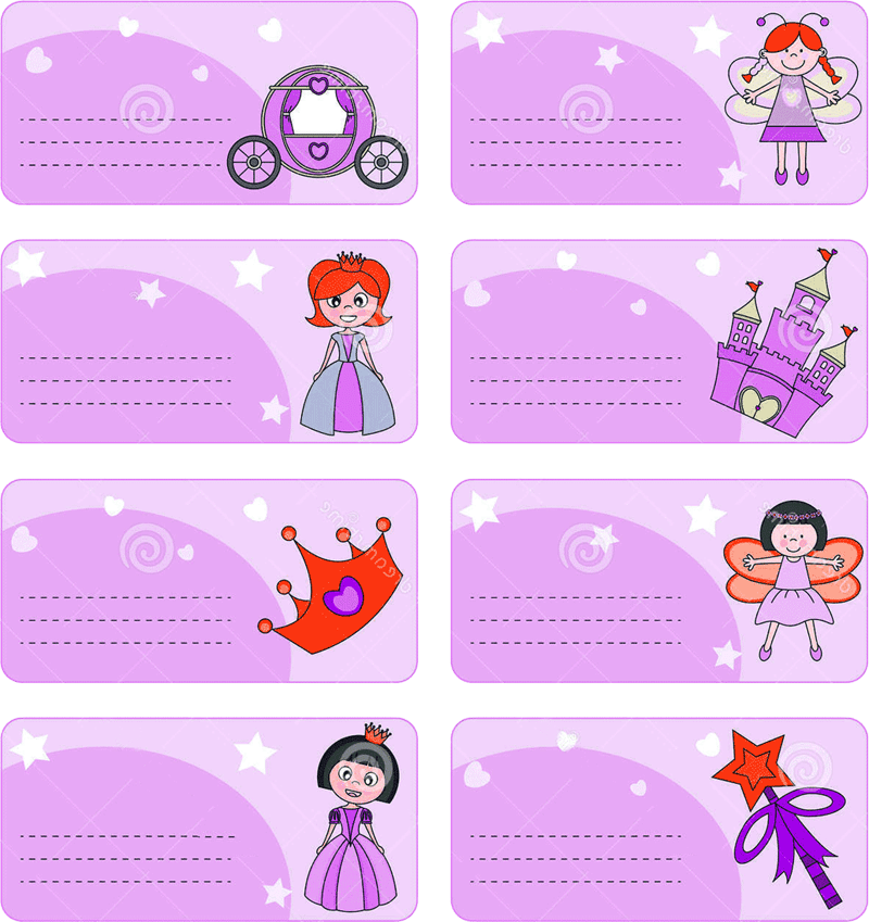 طوابع مدرسية للاولاد الصغار