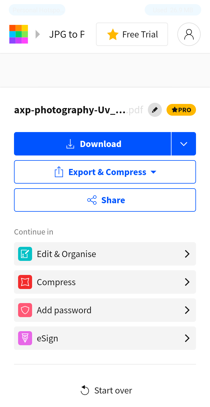 How to Turn a Picture into a PDF on Android Phone