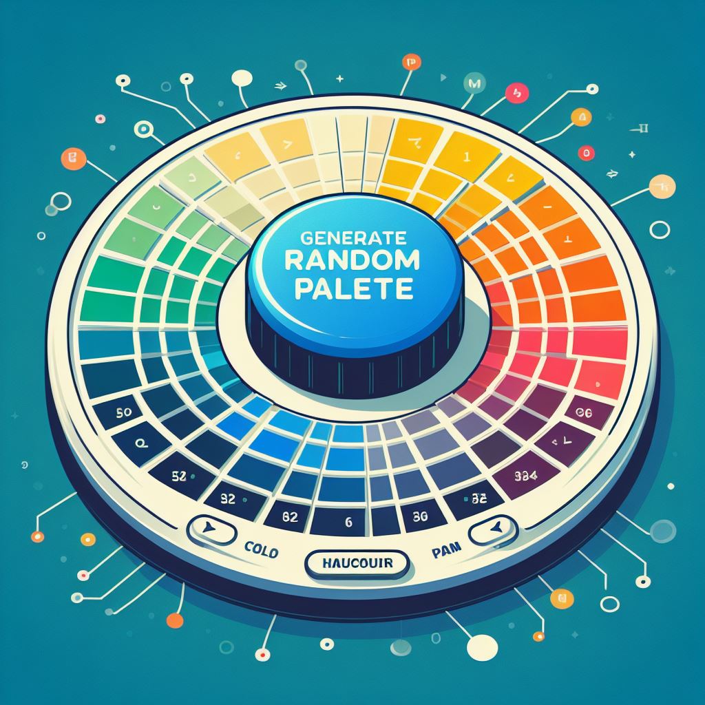 Random Color Palette Generator Wheel(08)