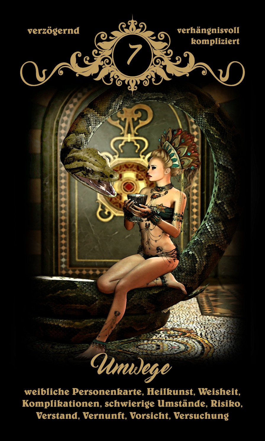 Mystisches Lenormand I´magical zauberhaftes Seelengeflüster