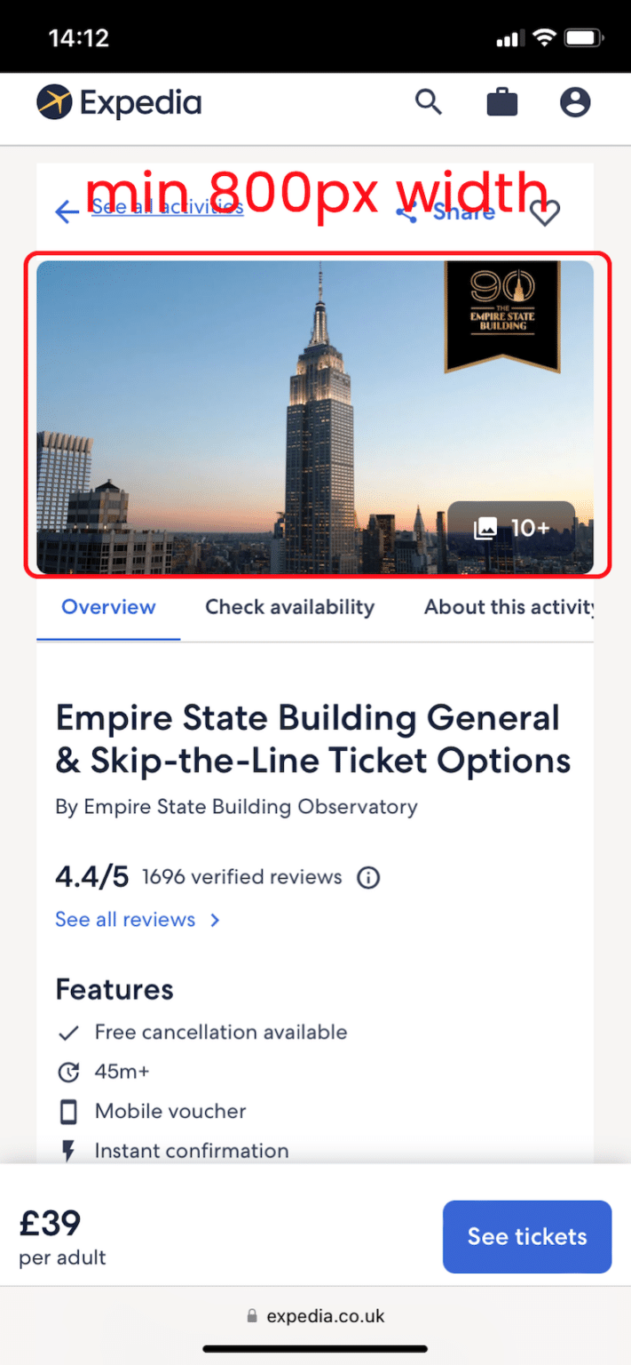 The Best Image Sizes for Your site Imagify
