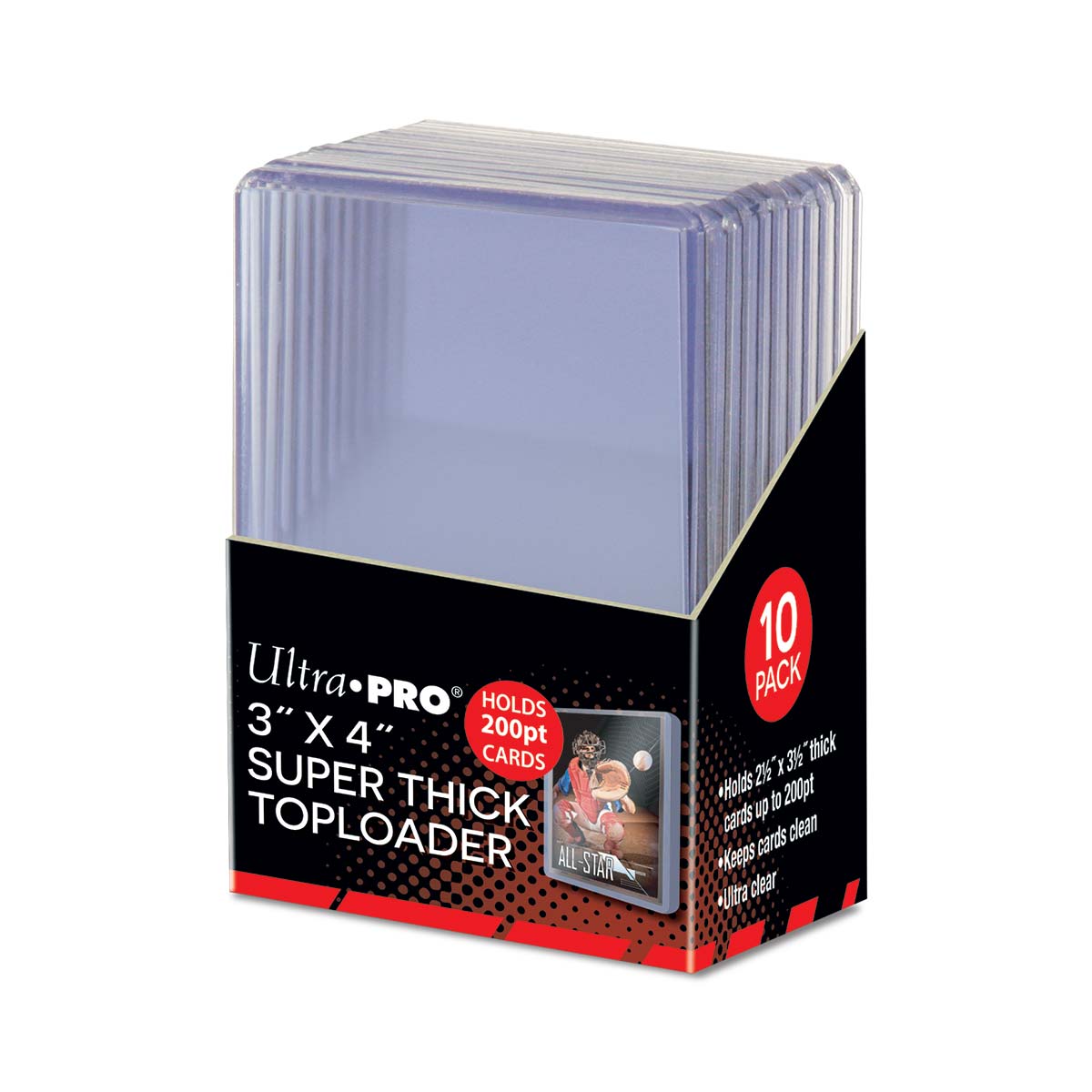 ULTRA PRO TOPLOADER STANDARD 200PT (10PACK)