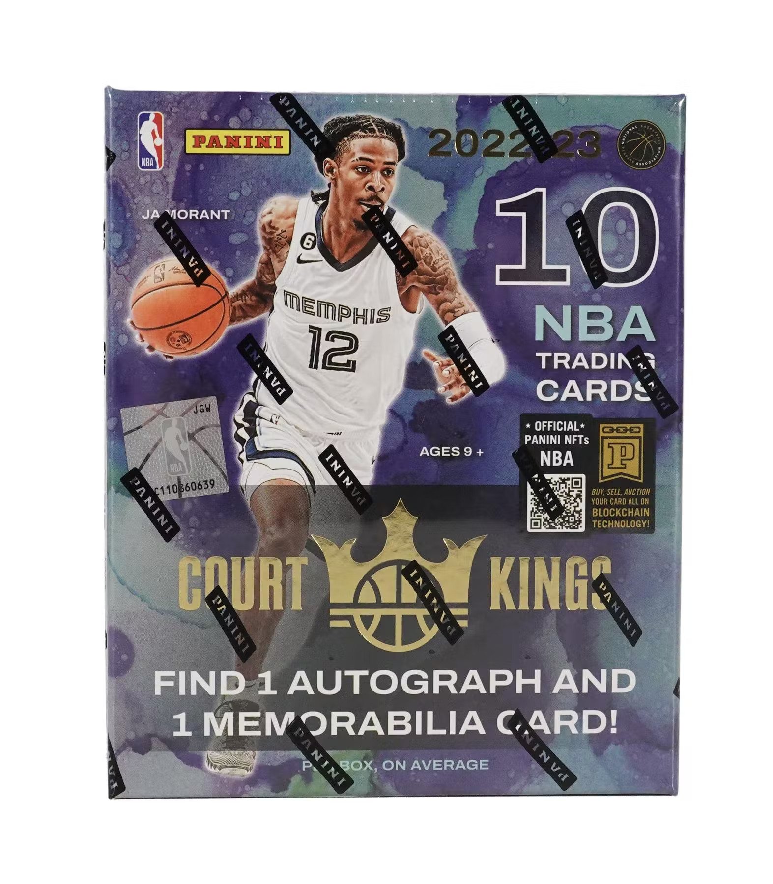 202223 BASKETBALL PANINI COURT KINGS HOBBY BOX (P10/B1)