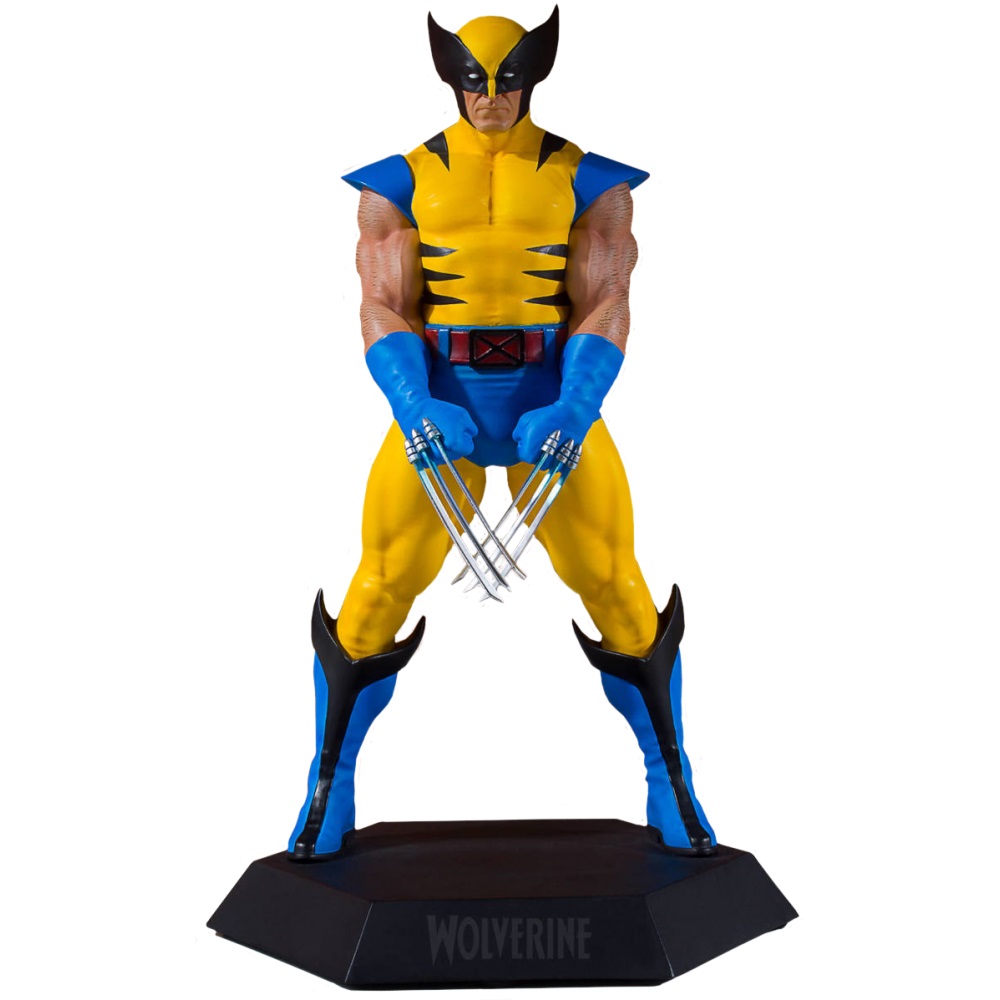 WOLVERINE STATUE DE WOLVERINE (22.8CM) PAS DE BOITE USAGÉ 1992