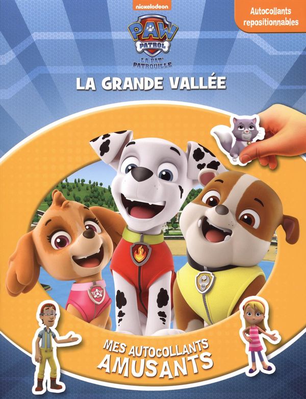 PAW PATROL LA GRANDE VALLEE MES AUTOCOLLANTS AMUSANTS