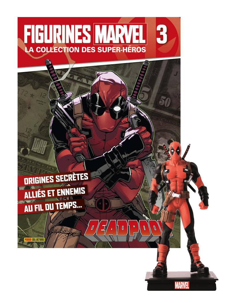 MARVEL FIGURINE ET MAGAZINE DEADPOOL LA COLLECTION DES SUPERHÉROS 03