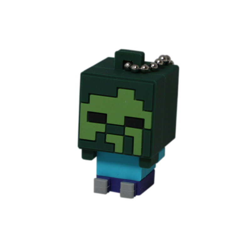 MINECRAFT ZOMBIE MINI FIGURE / KEYCHAINS