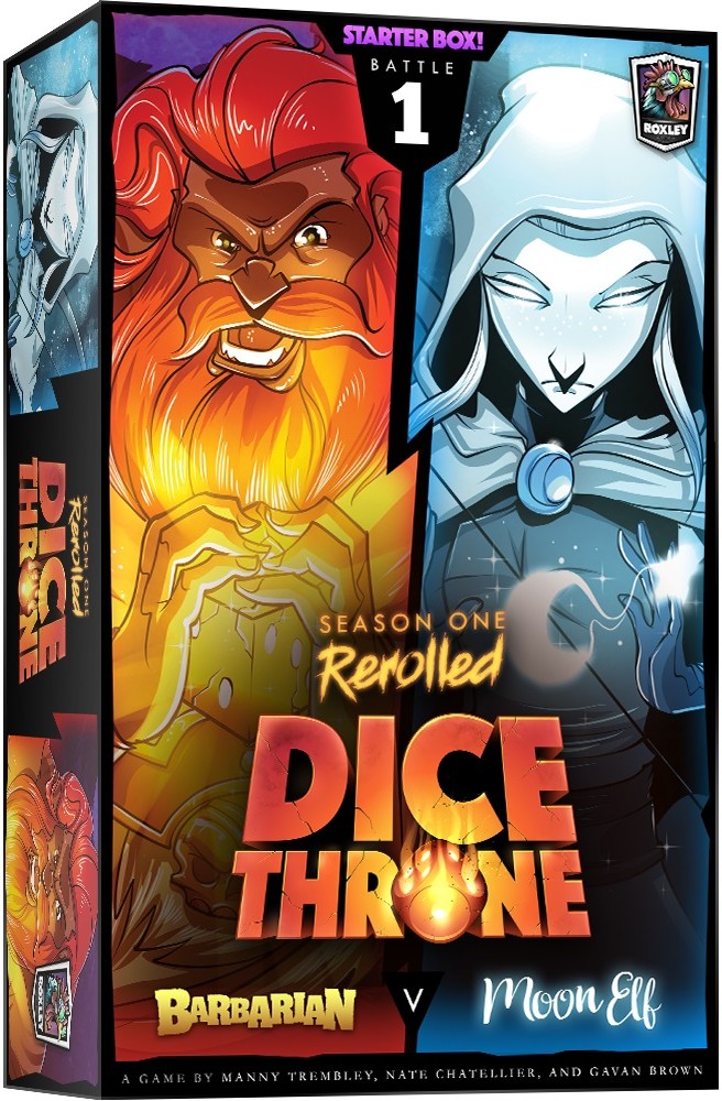 DICE THRONE BARBARE CONTRE ELFE LUNAIRE (FRANÇAIS) SAISON UNE