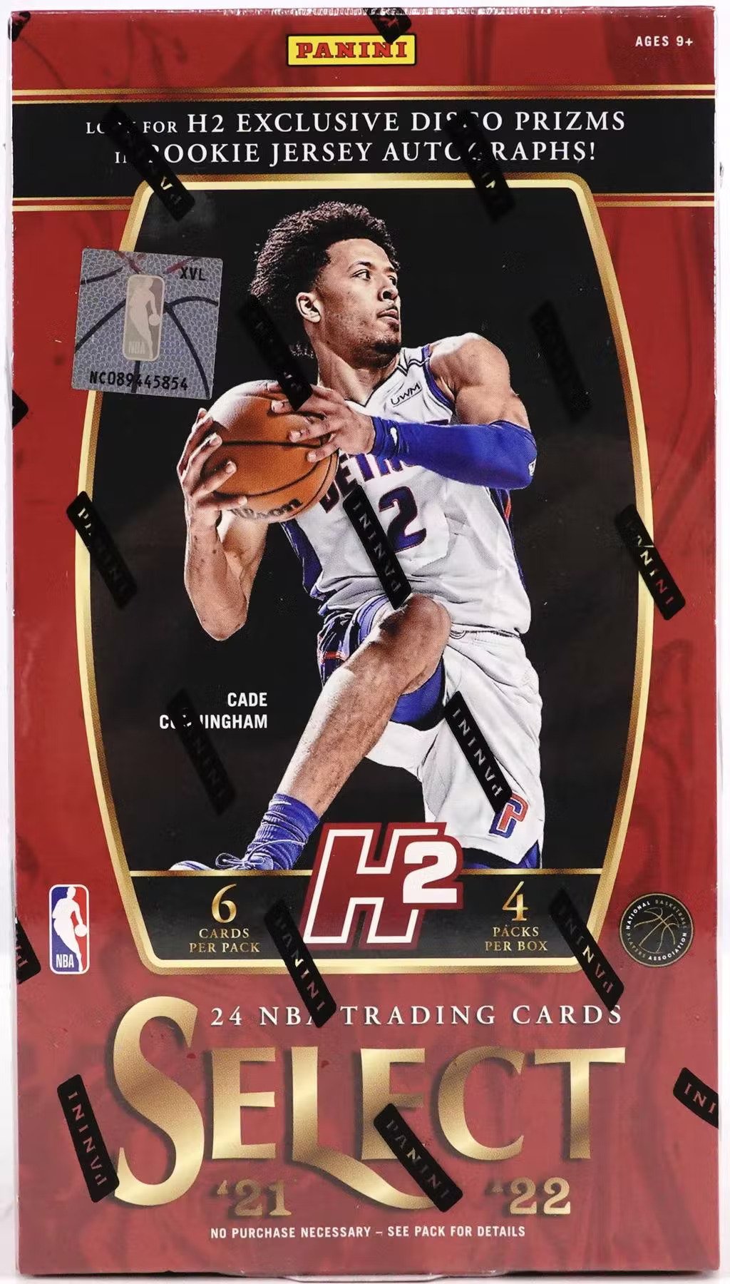 202122 BASKETBALL PANINI SELECT H2 BOX
