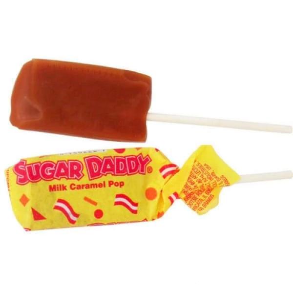 SUGAR DADDY DELICIOUS MILK CARAMEL POP / CANDIES