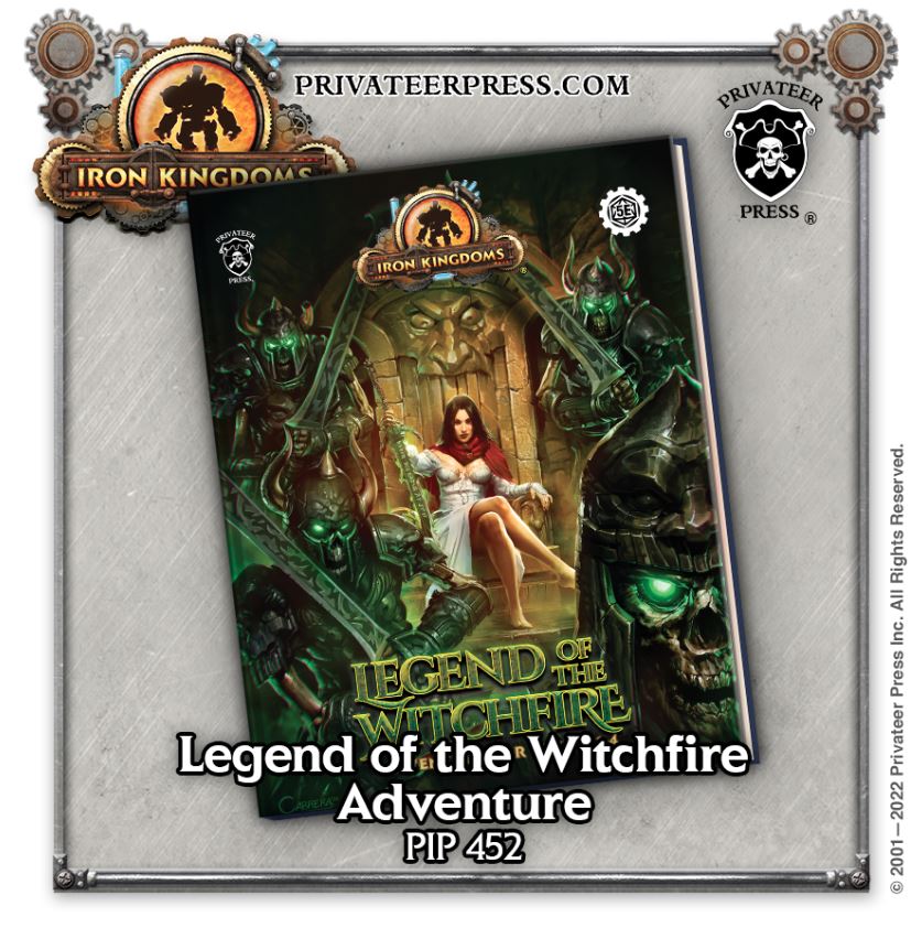 IRON KINGDOMS LEGEND OF THE WITCHFIRE (ENGLISH)