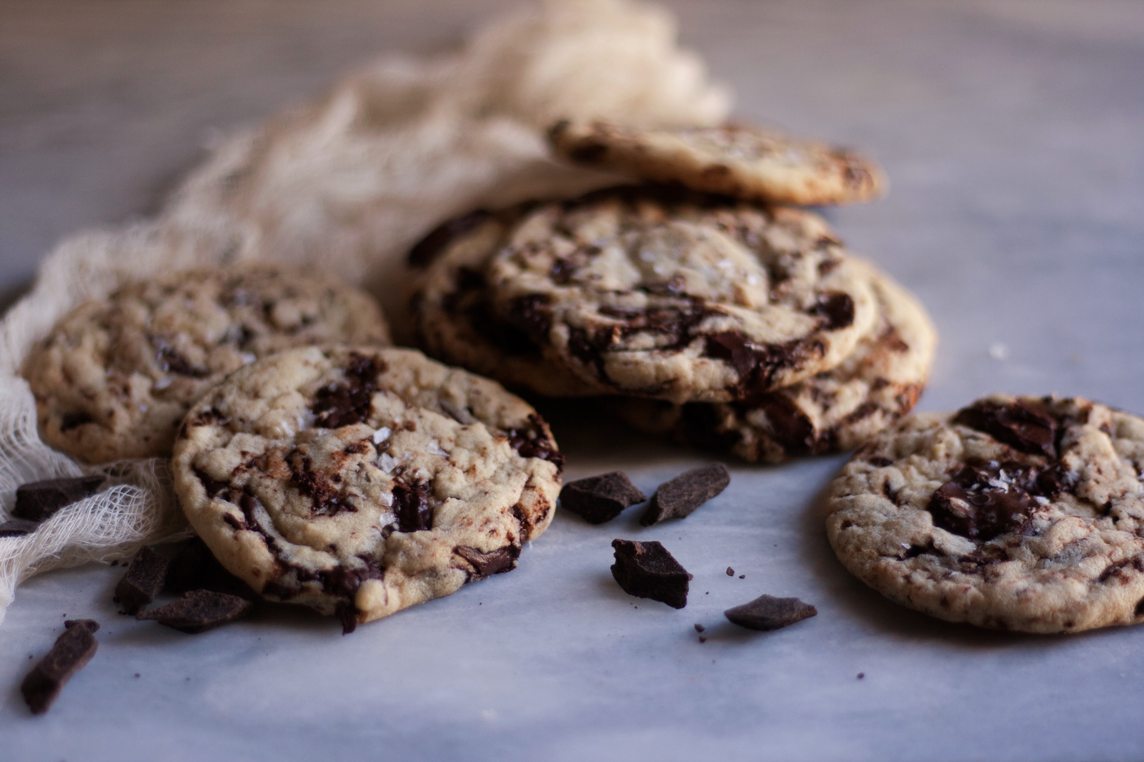 Salted Tahini Chocolate Chip Cookies The ImaginariYUM