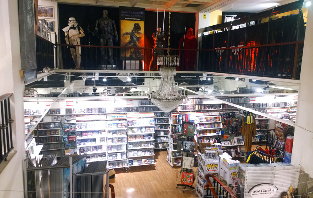 The scifi bookstore in Stockholm Imaginary Karin