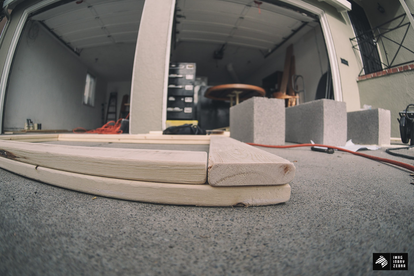 My ManCave Part 1—DIY Dog Fence for Garage Doors Imaginary Zebra™