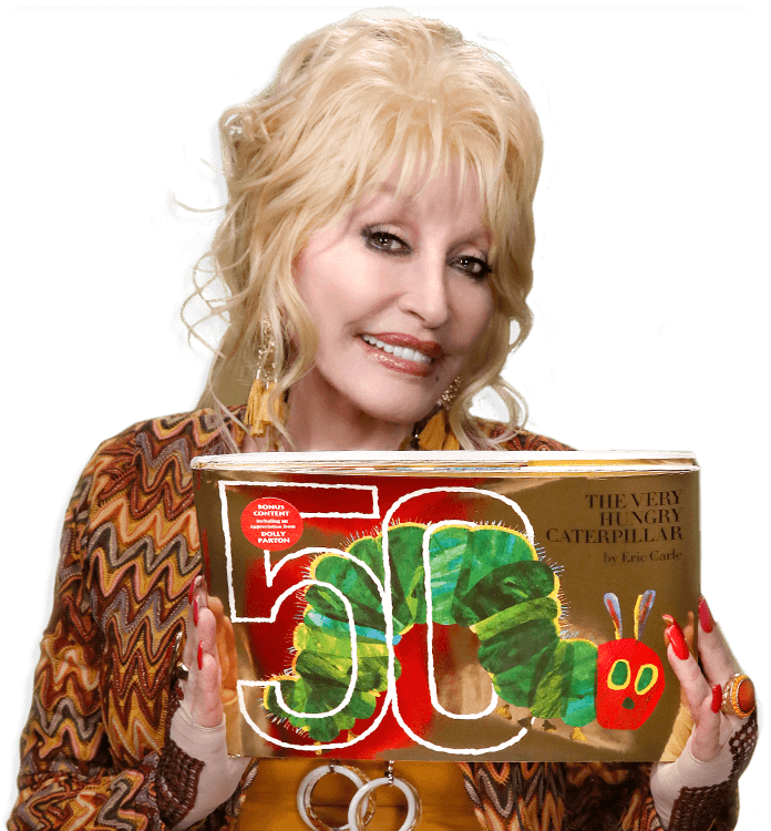 The Very Hungry Caterpillar's 50th Anniversary Giveaway! Dolly Parton