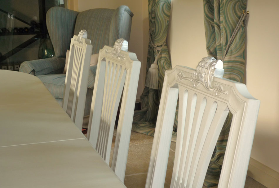 Hand Painted Dining Room Furniture Yorkshire Imaginative Interiors