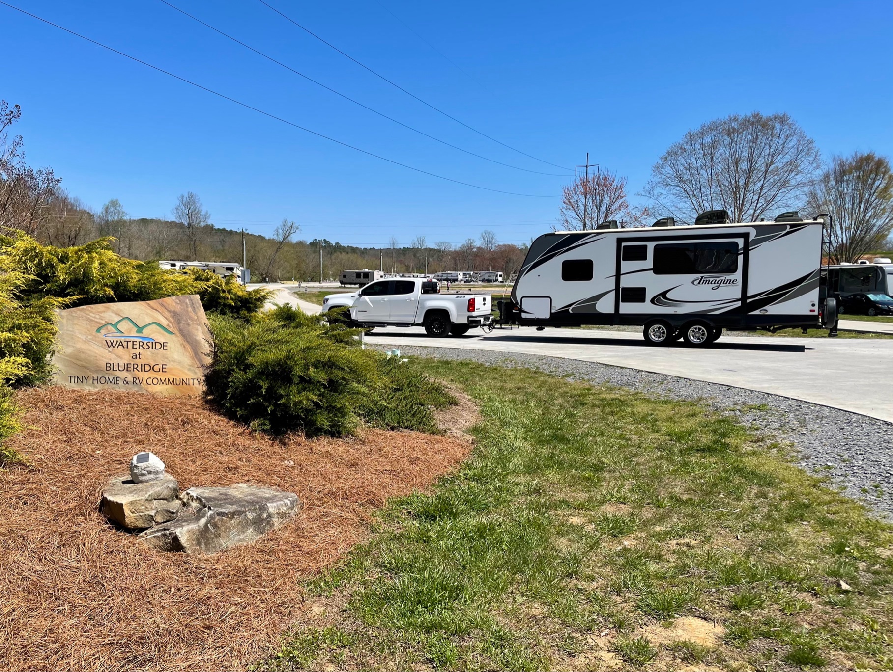 Waterside at Blue Ridge RV Resort Imagine Camper