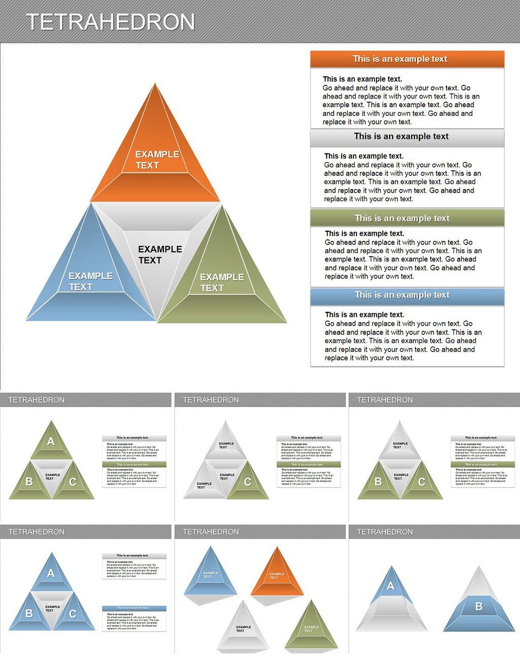 Tetrahedron Keynote charts