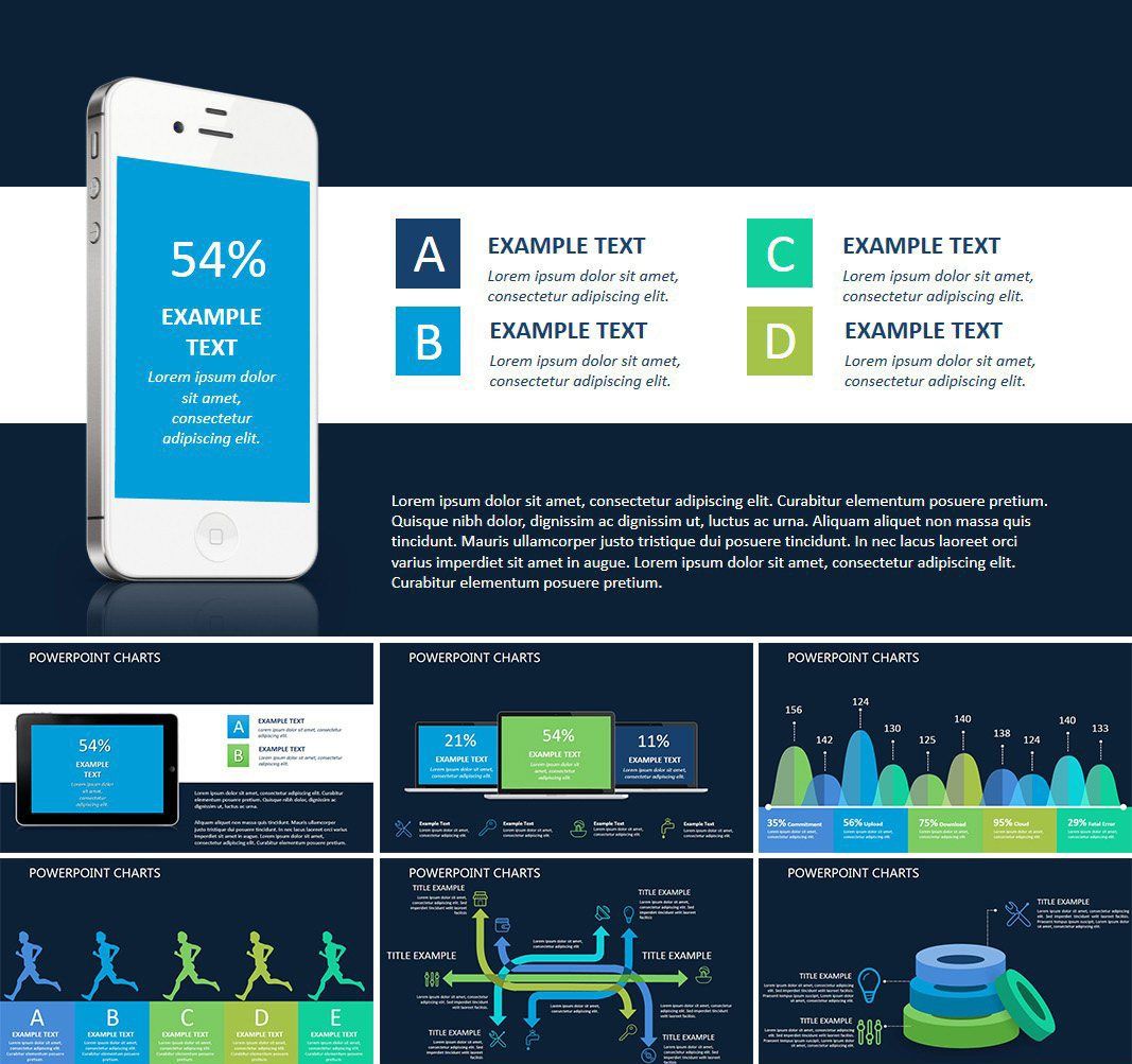 Mobile Apps Keynote Charts