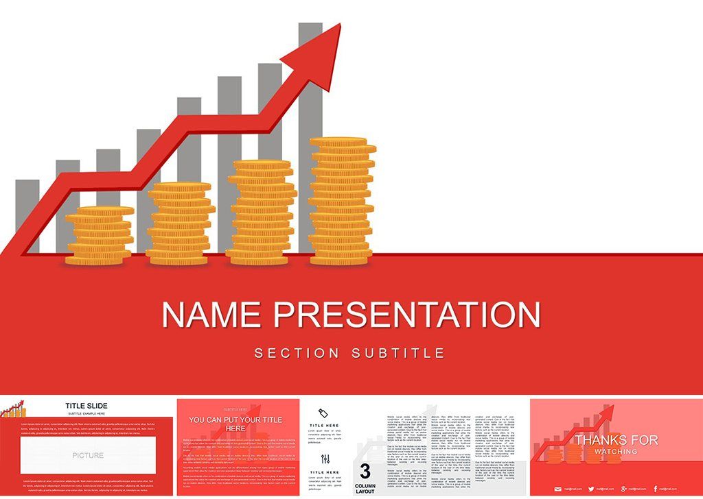 Profit and Loss Statement PowerPoint template
