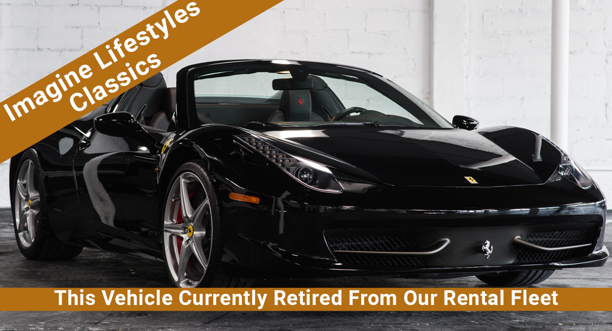 Ferrari 458 Italia Philadelphia Imagine Lifestyle Luxury Rentals