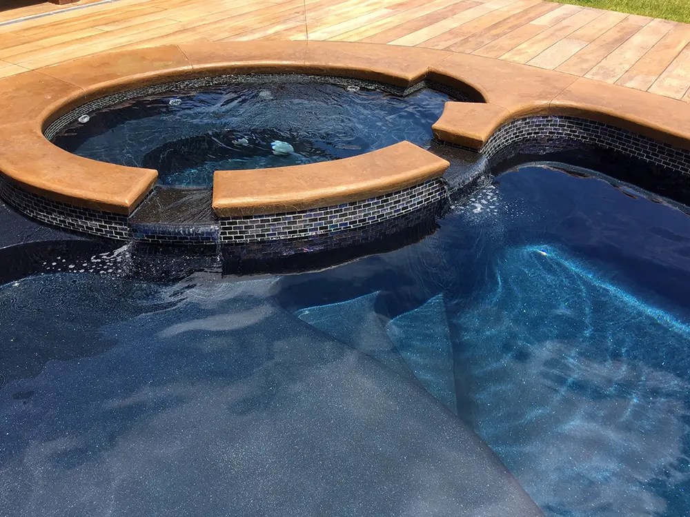 just not feeling very blue? consider getting a black colored pool from