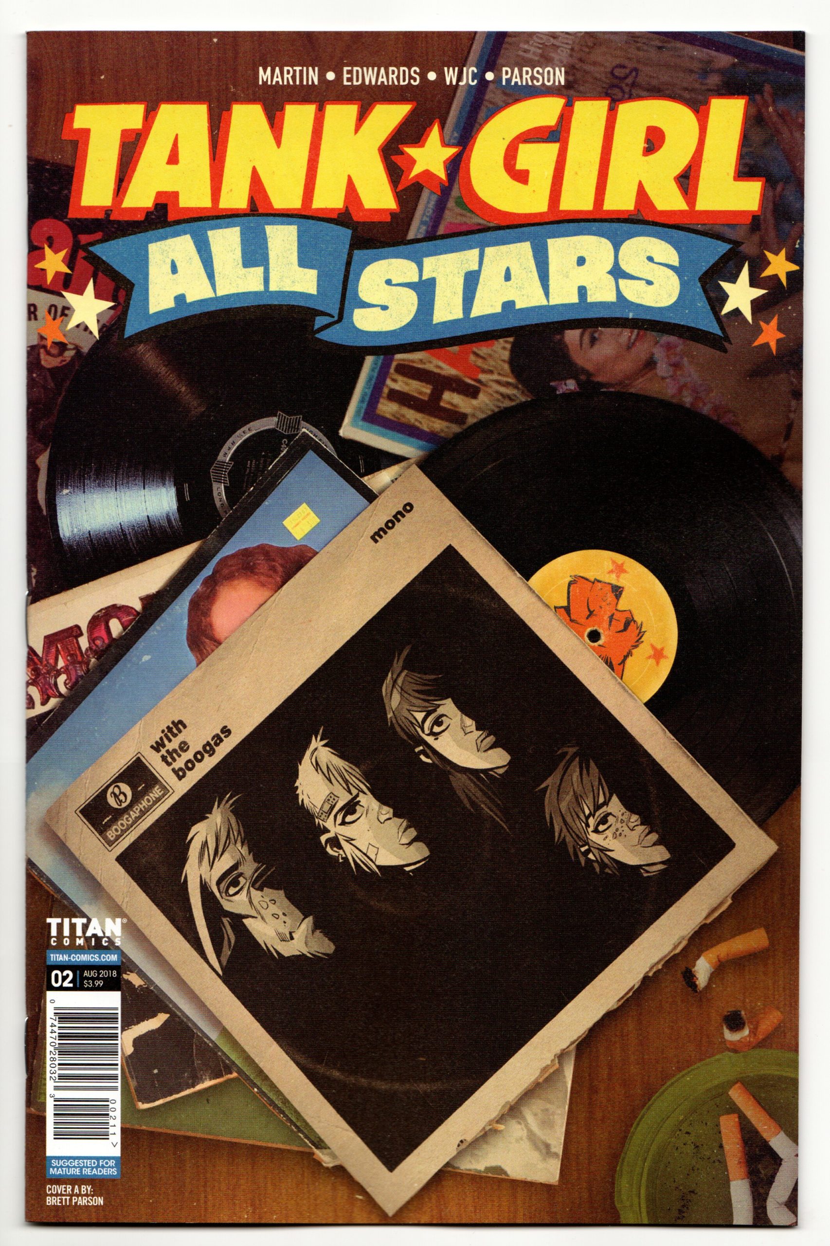 Tank Girl All Stars 2 Cvr A (Titan, 2018) NM Imagine That! Comics