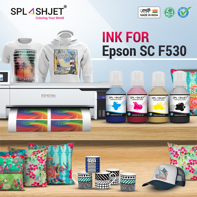 New Splashjet Sublimation Inks for the Epson SCF500 Series Imaging
