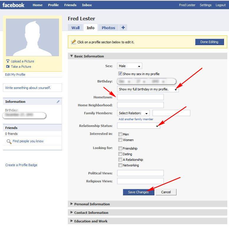 Your Home Page Facebook Help Center