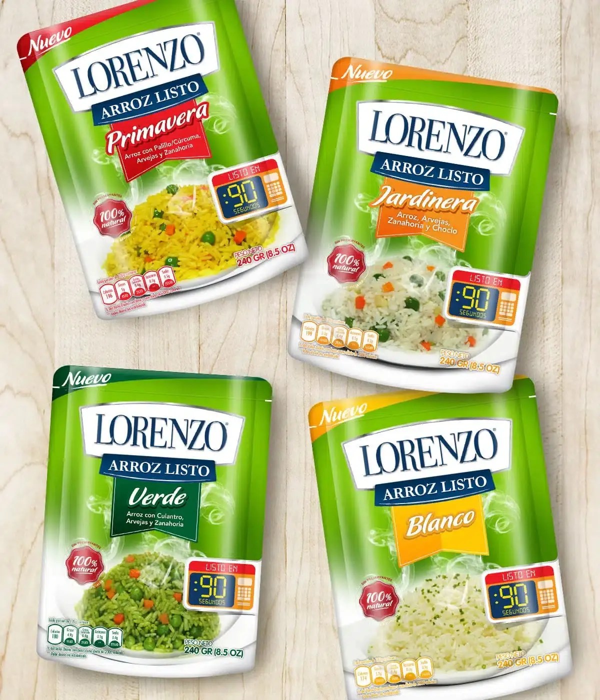 Lorenzo Ready Rice Microwave Branding, Packaging Design Imaginity