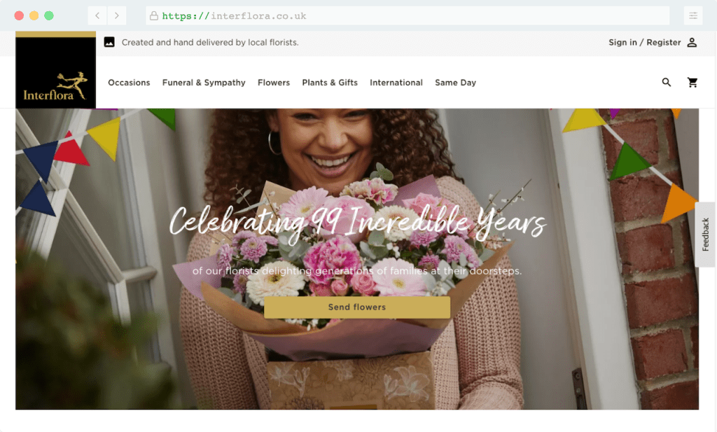 The Must Have for florist website design and best example in Malaysia
