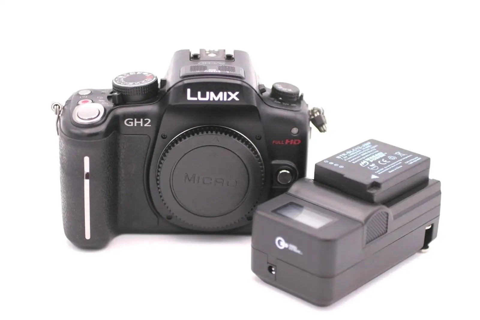 Panasonic LUMIX DMCGH2 16.0MP Digital Camera Black (Body Only) eBay