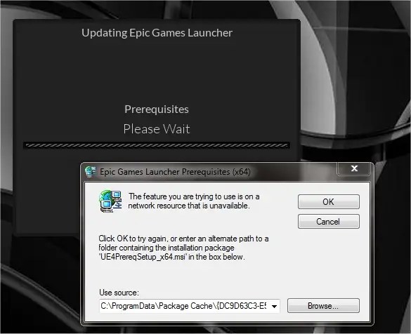 Epic Games Launcher Stuck On Installing Prerequisites Gameita