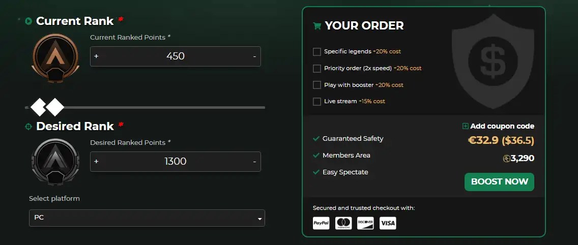 [Boosting] Premuim Apex Legends Boosting Services By Buyboosting