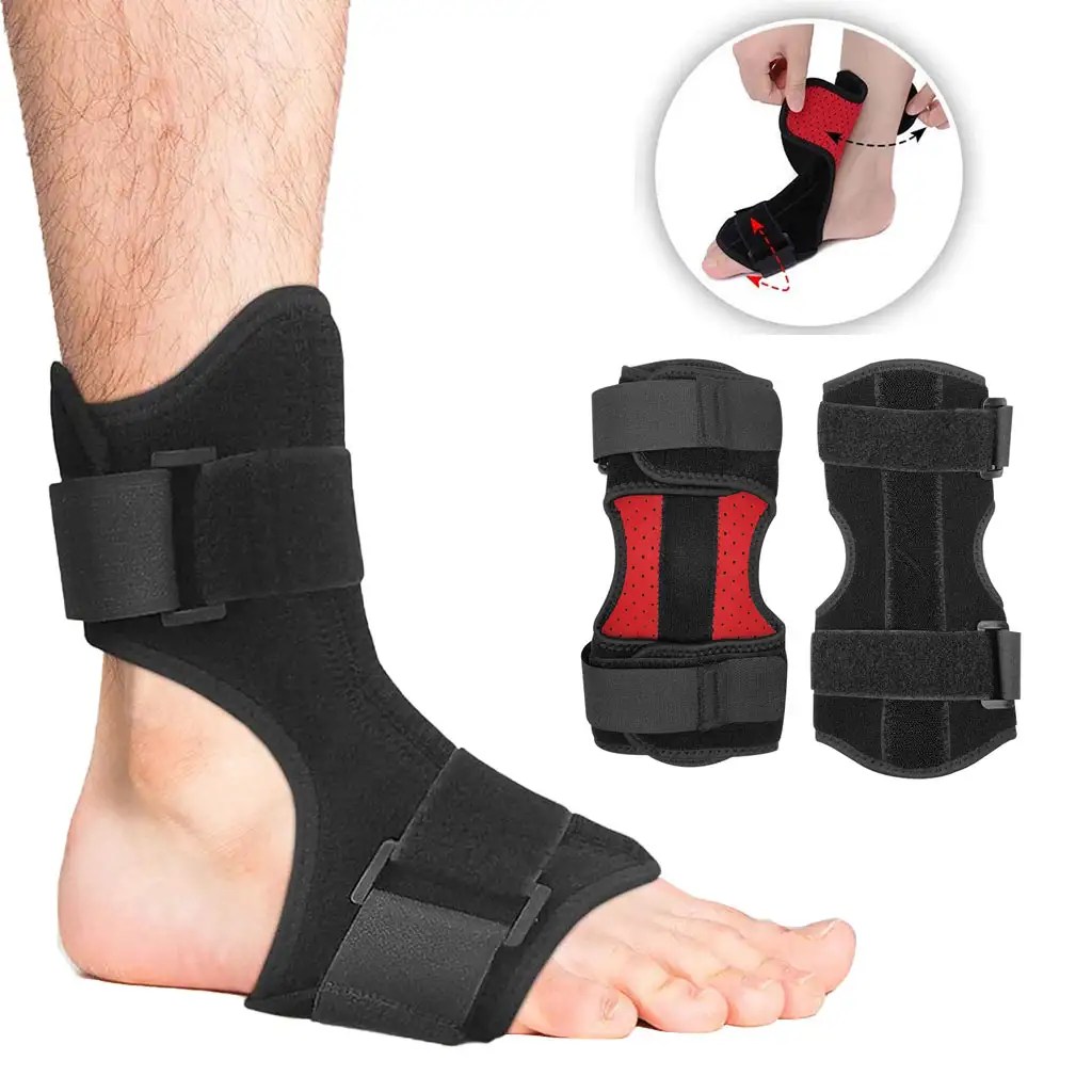 Foot Drop Support Ankle Brace Orthosis Plantar Fasciitis Correction