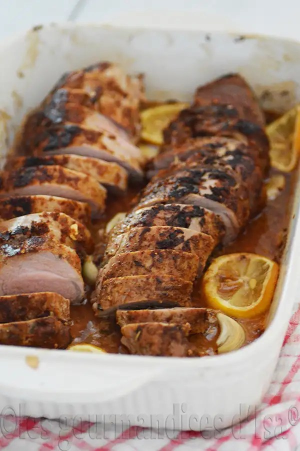 filet pur de porc au four
