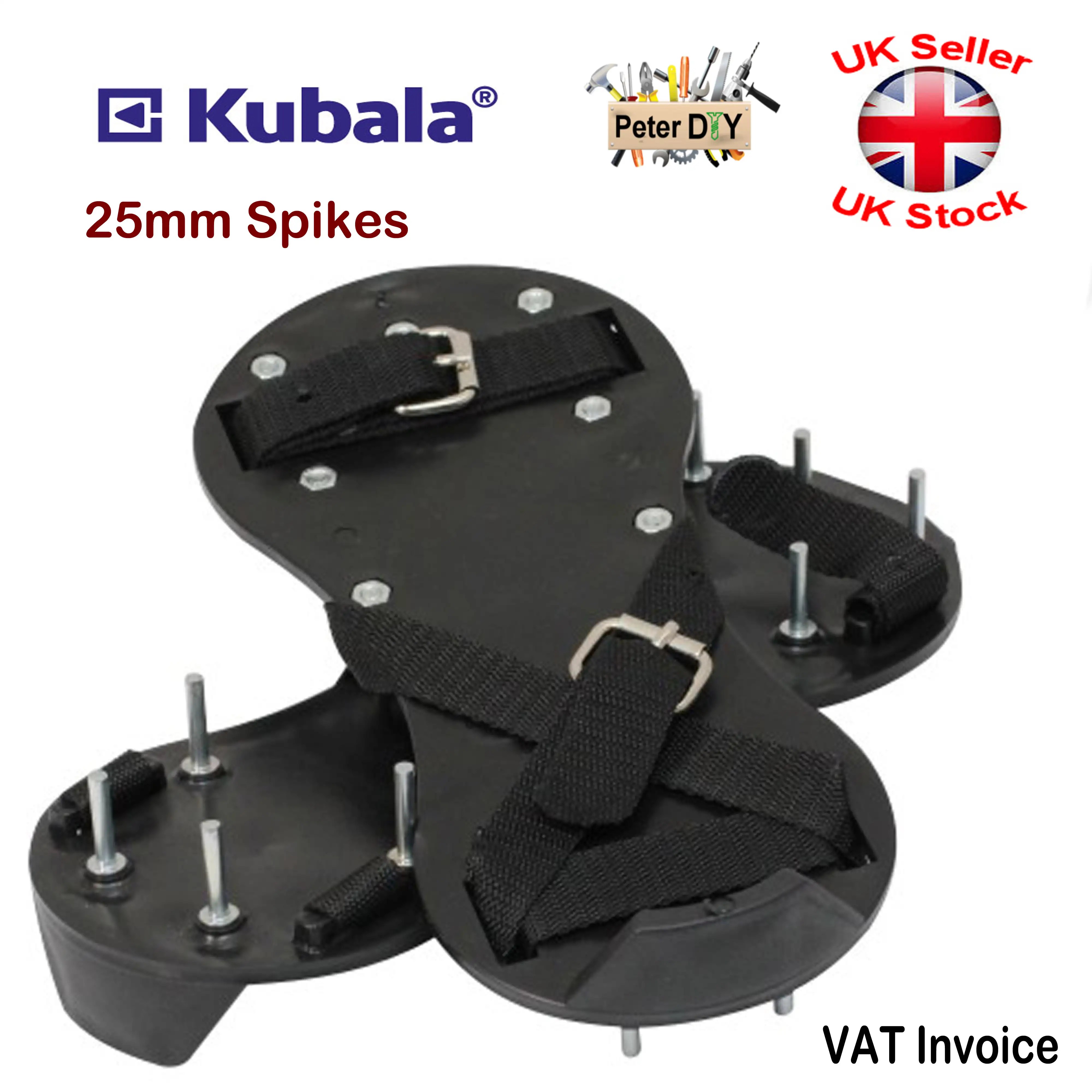 NAIL SPIKED AERATION Shoes 25mm-1" STUDDED SOLES SPIKES Flooring Screed