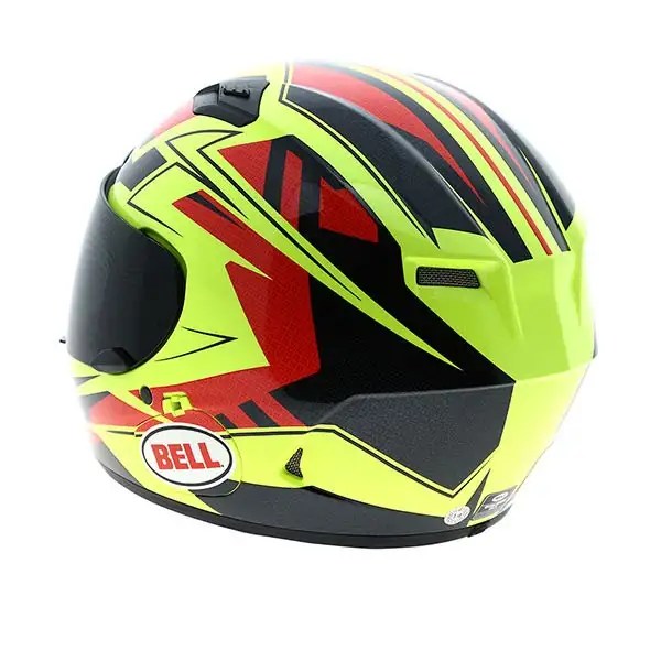 Bell Qualifier DLX Motorcycle Full Face Helmet Clutch HiVis