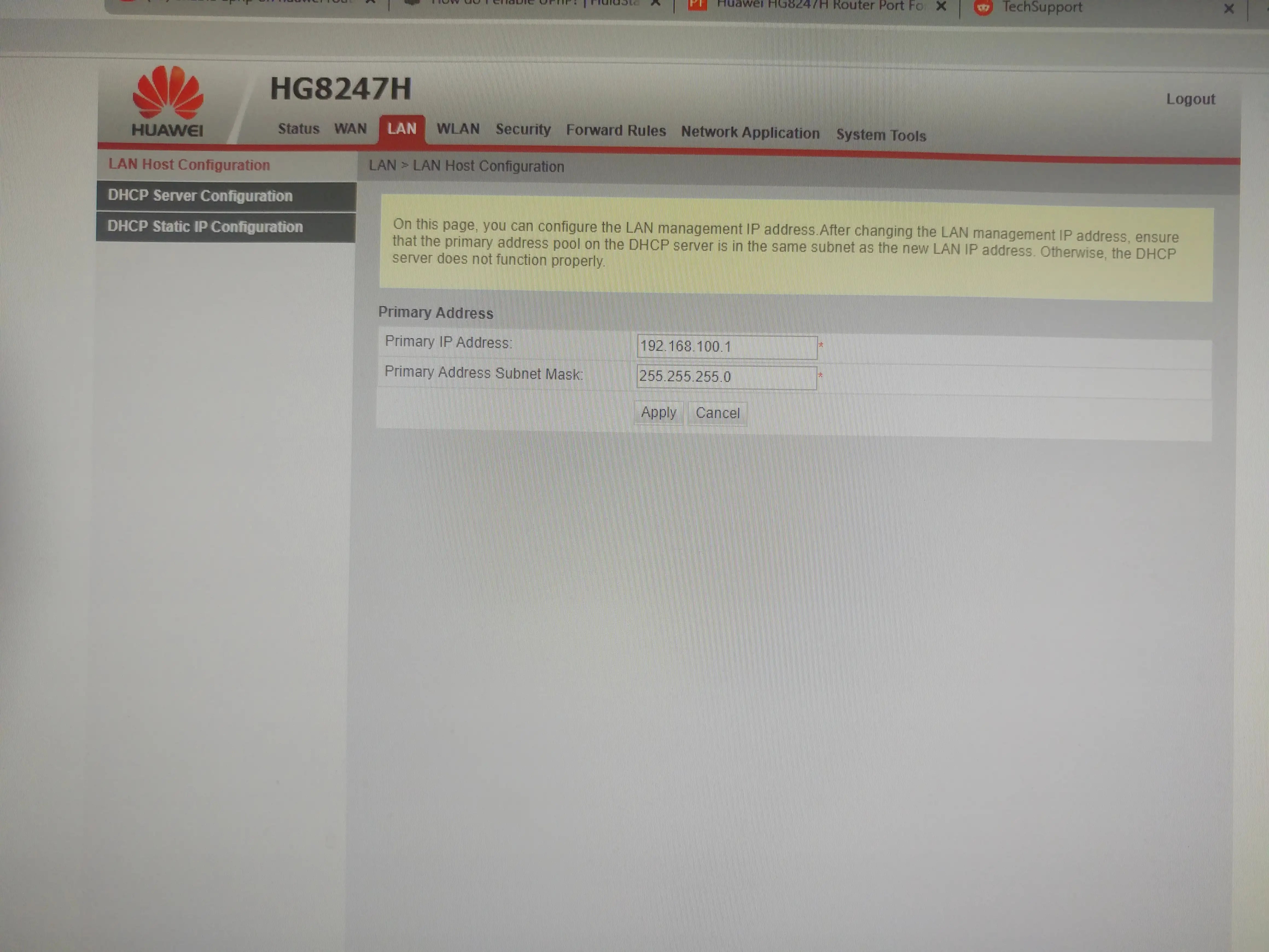 I can't find out how to enable upnp on my router : r/techsupport